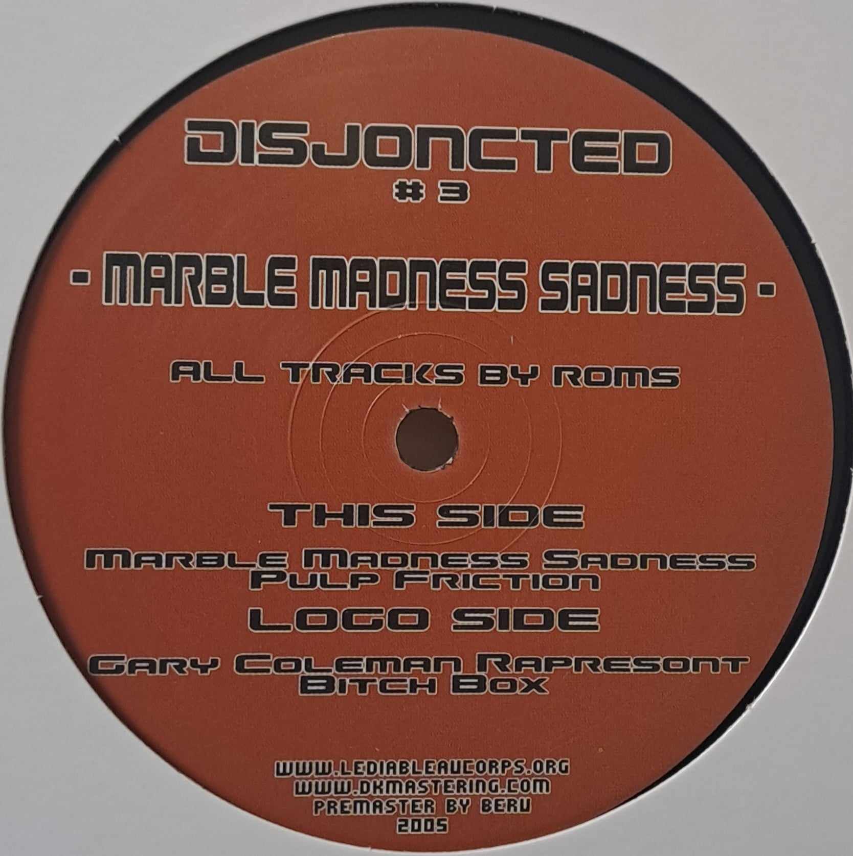 Disjoncted 03 - vinyle hardcore